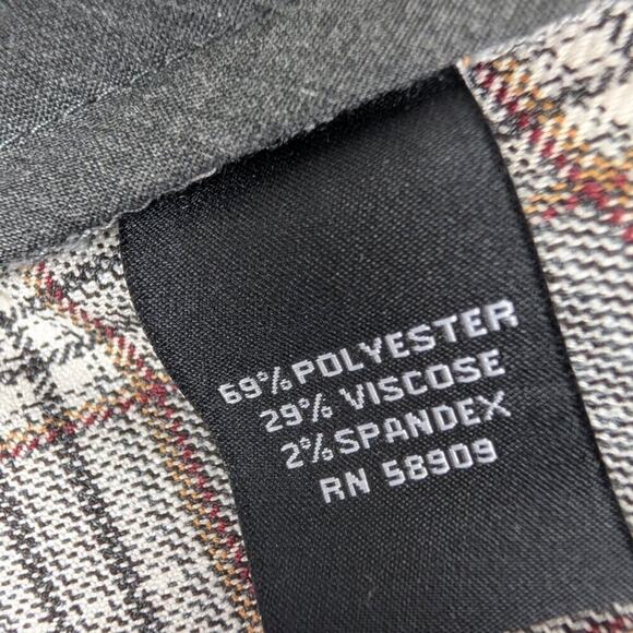 Murano Size S Men's Plaid‎ Button up Vest and matching pants Hipster - Picture 6 of 10